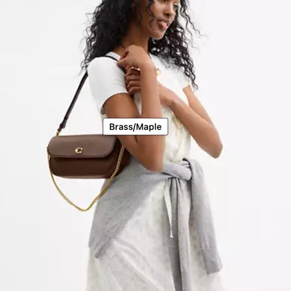 Coach Brook Flap Chain Bag - BAG ONLY - Picture 3 of 10